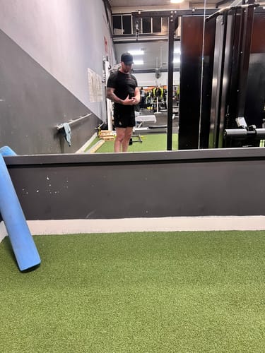Customer photo review of Quads of the Gods - Lift Shorts - Black / Gold
