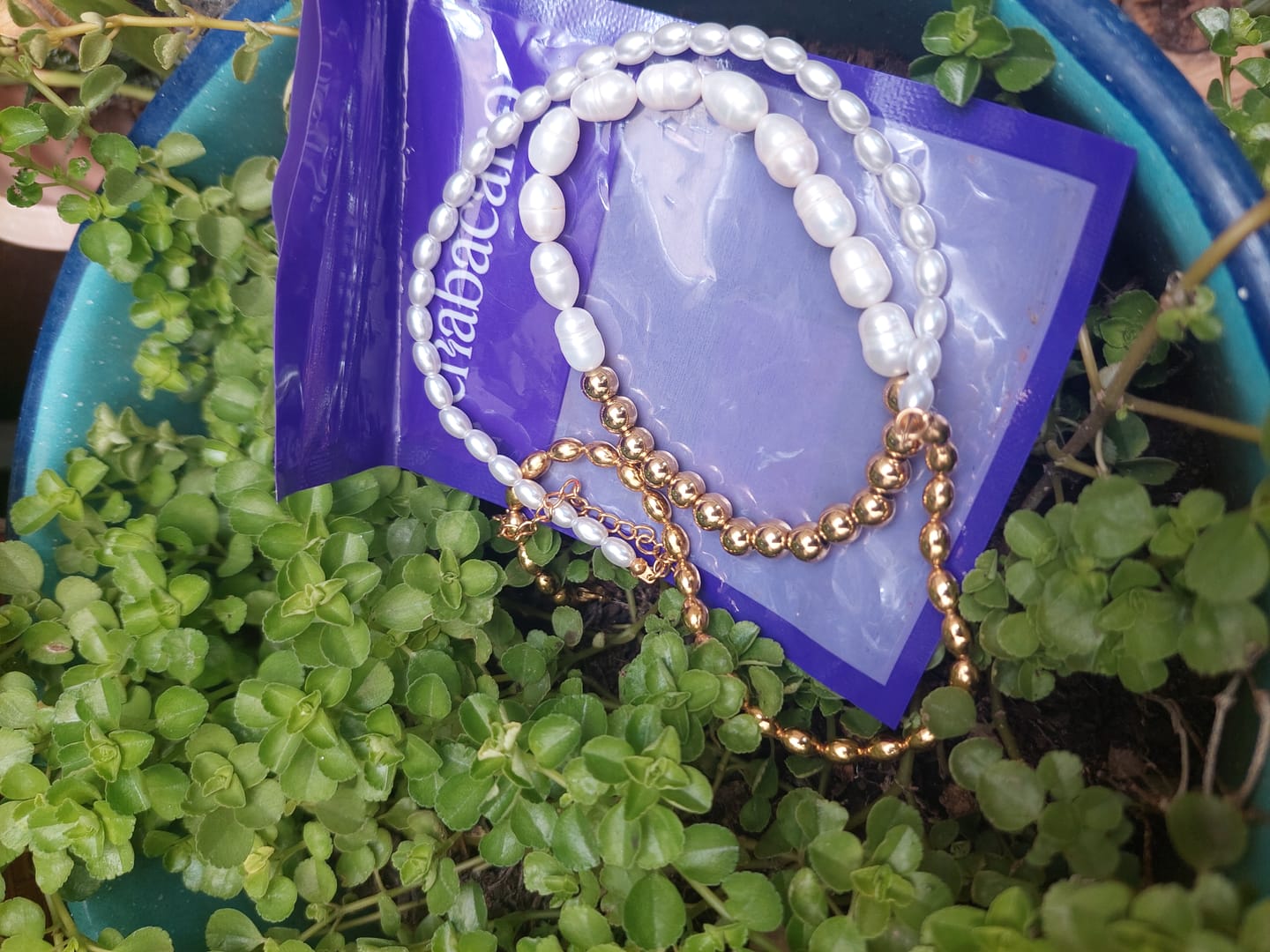 Customer photo review of Pulsera Clementine