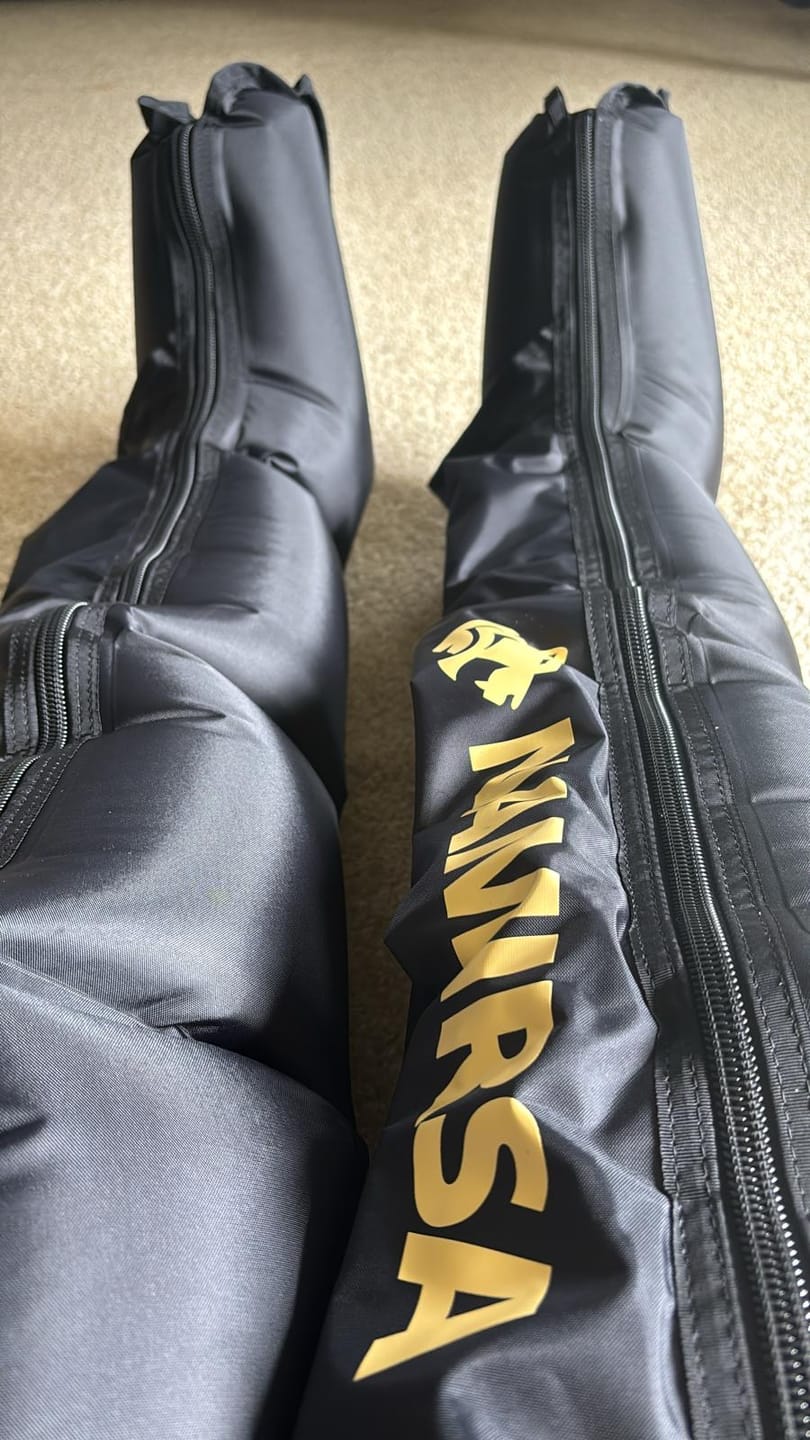 Customer photo review of NAMIRSA PRO AIR COMPRESSION BOOTS