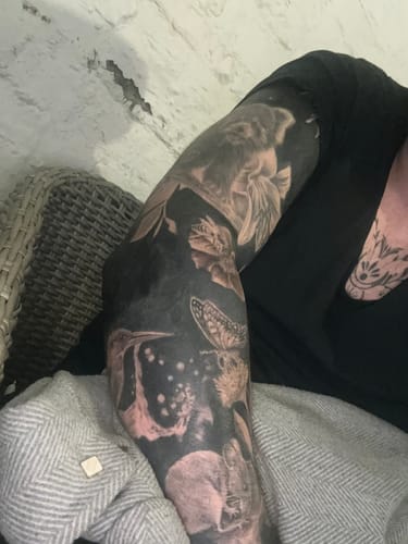 Customer photo review of TattooNumbx Numbing Cream