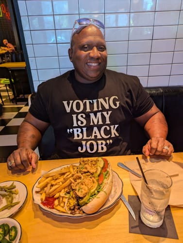 Customer photo review of My Black Job