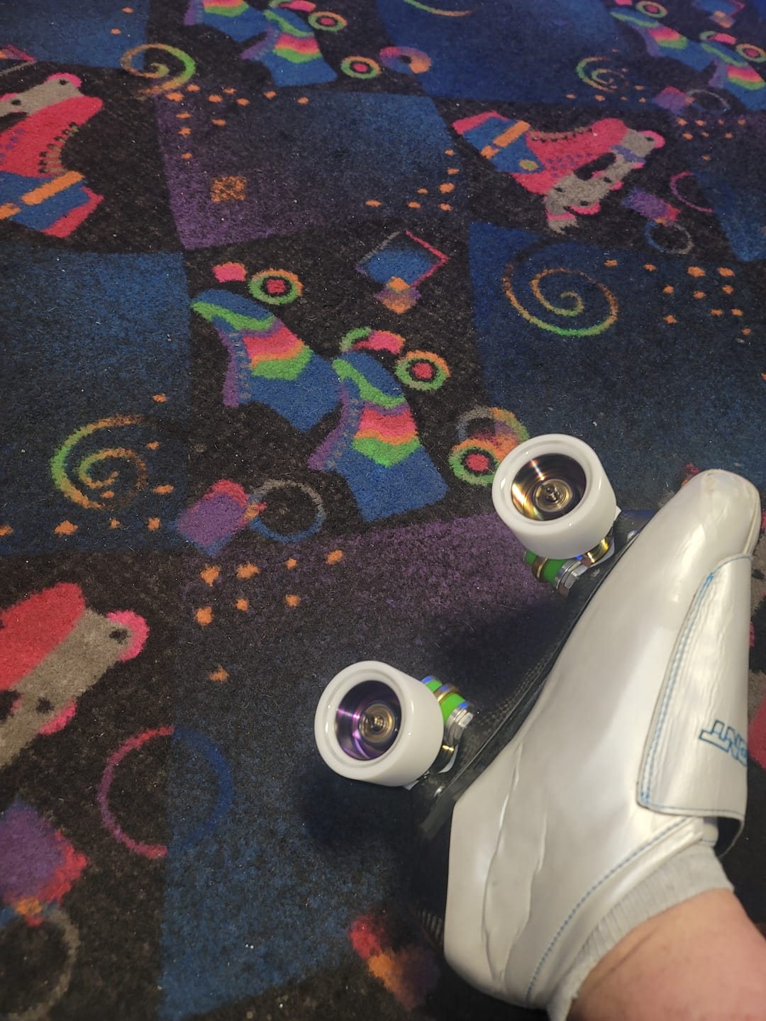 Customer photo review of Ghost Assassin Indoor & Jam Roller Skate Wheels