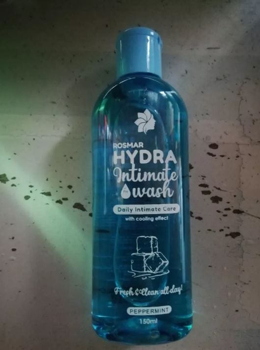 Customer photo review of Rosmar Whitening Feminine Wash & Rosmar Hydra Intimate Wash 150ml