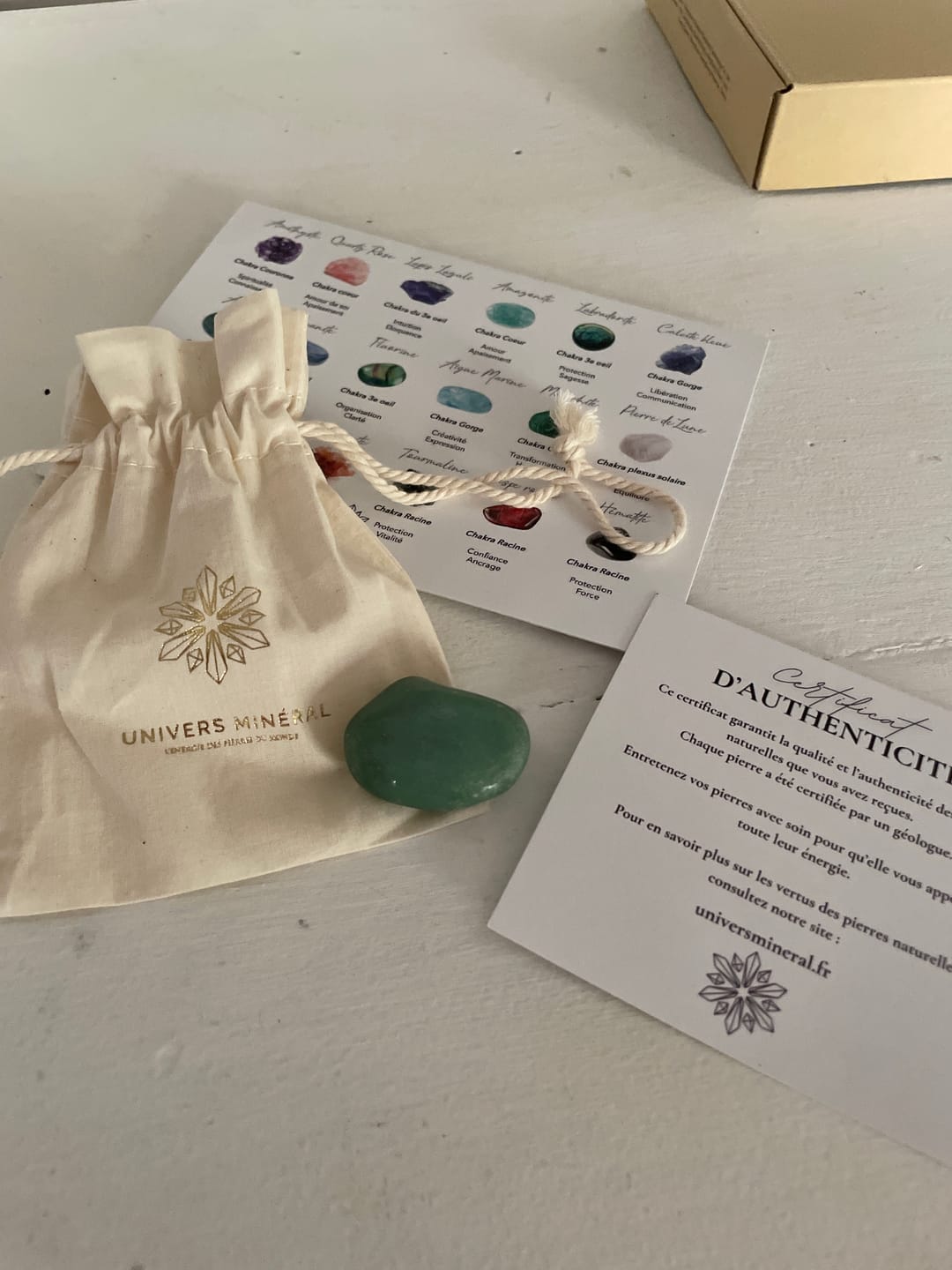 Customer photo review of Pierre Aventurine