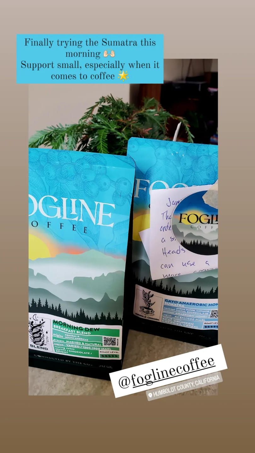 Customer photo review of Morning Dew Breakfast Blend