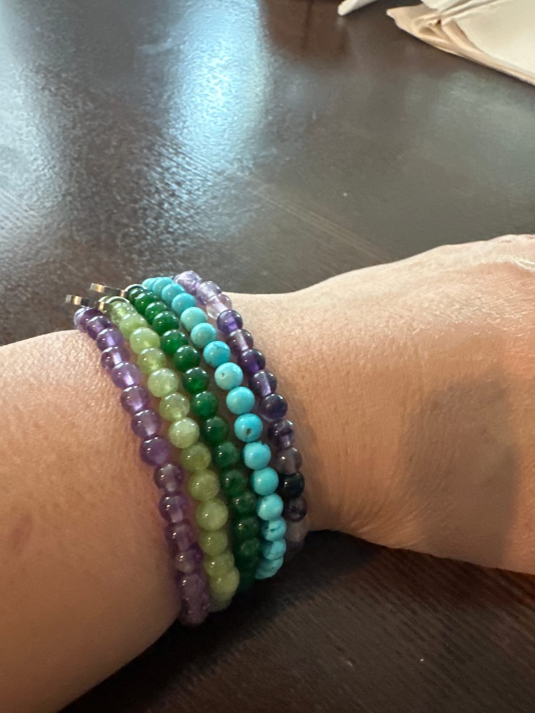 Customer photo review of Turquoise Bracelet Mini