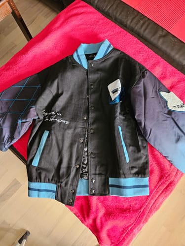 Customer photo review of Genshin Varsity Jacket Preorder
