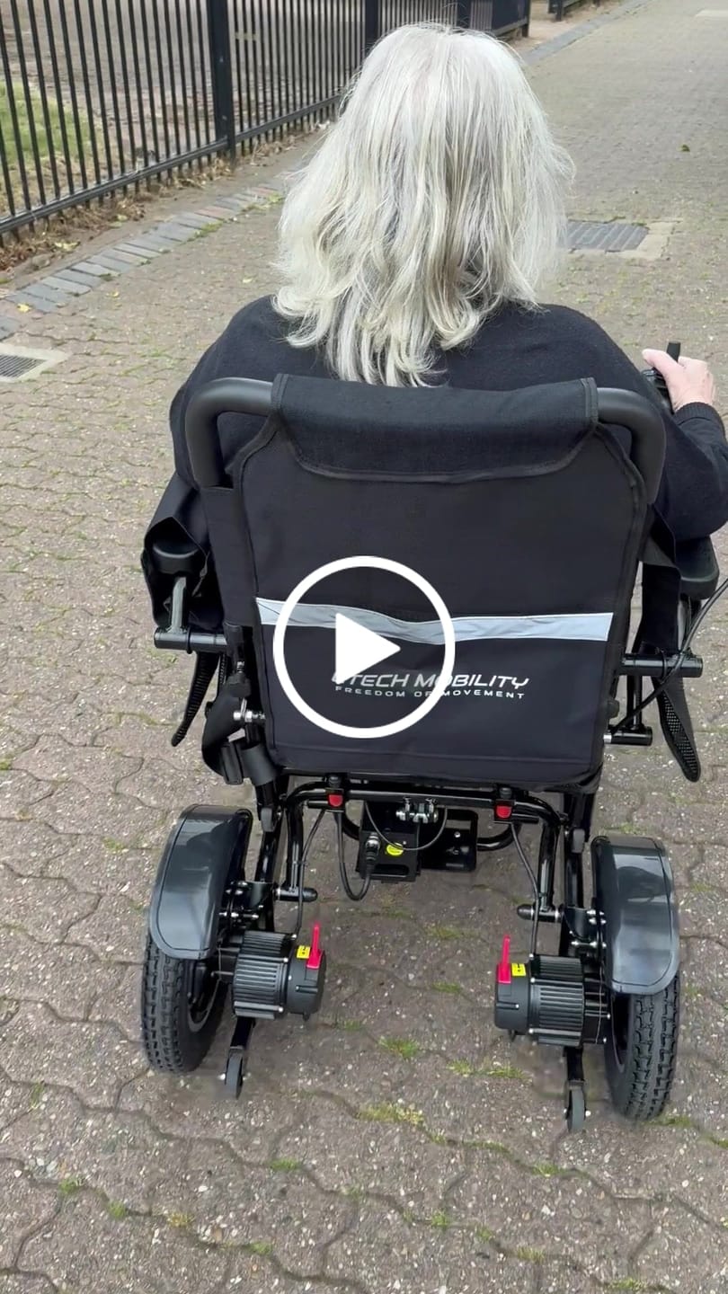 Customer video review of Wide-Seat Automatic Folding Electric Wheelchair | Freedom Elite AF