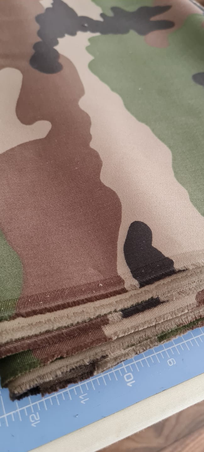 Customer photo review of Jungle Camouflage Waterproof Fabric