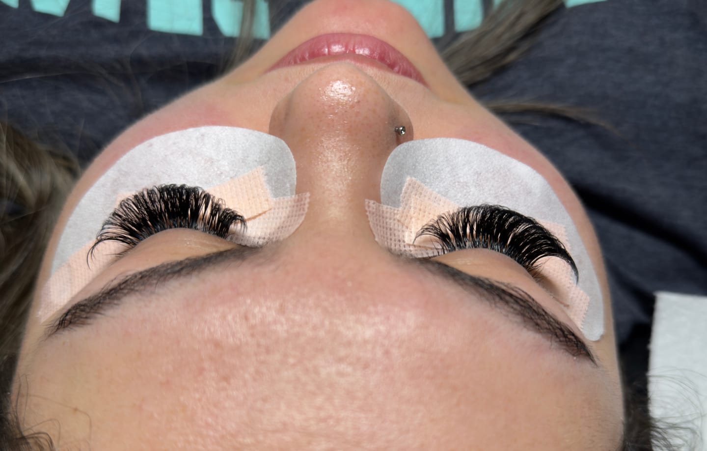 Customer photo review of VELOUR LASH ADHESIVE