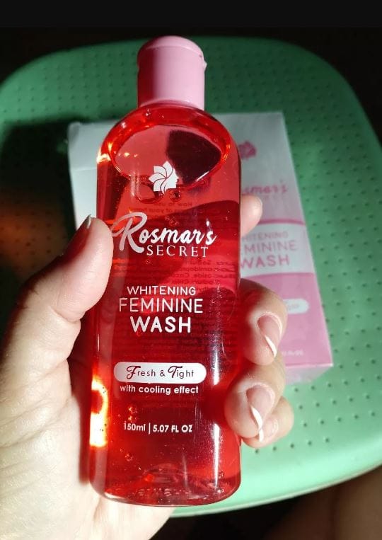 Customer photo review of Rosmar Whitening Feminine Wash & Rosmar Hydra Intimate Wash 150ml