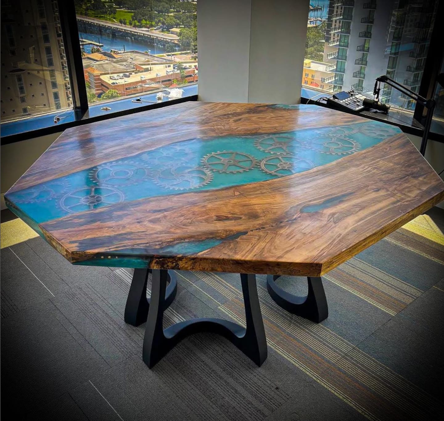 Customer photo review of Table Legs 436 Uzar 28H Metal DIY Dining Furniture Legs