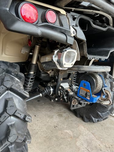 Customer photo review of Can-Am Outlander G2 and Renegade Headers