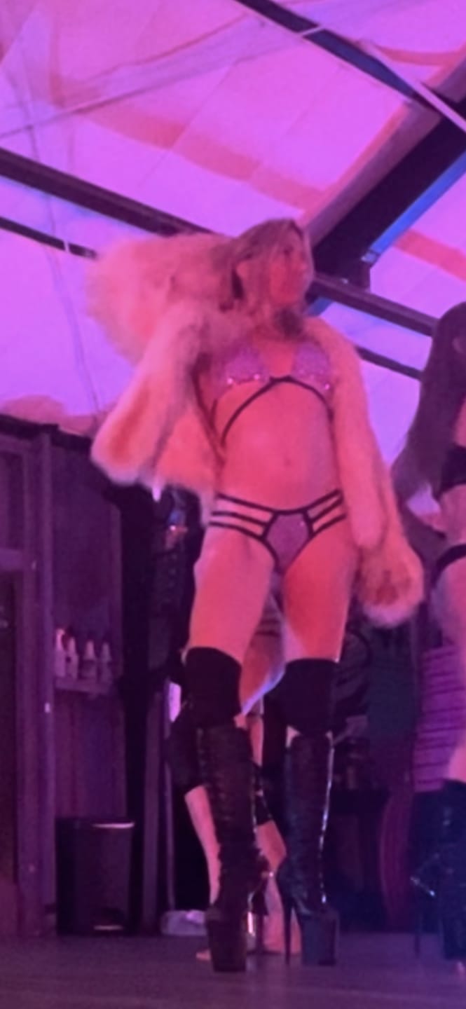 Customer photo review of 2026 Glitter Riot Skanky Pants