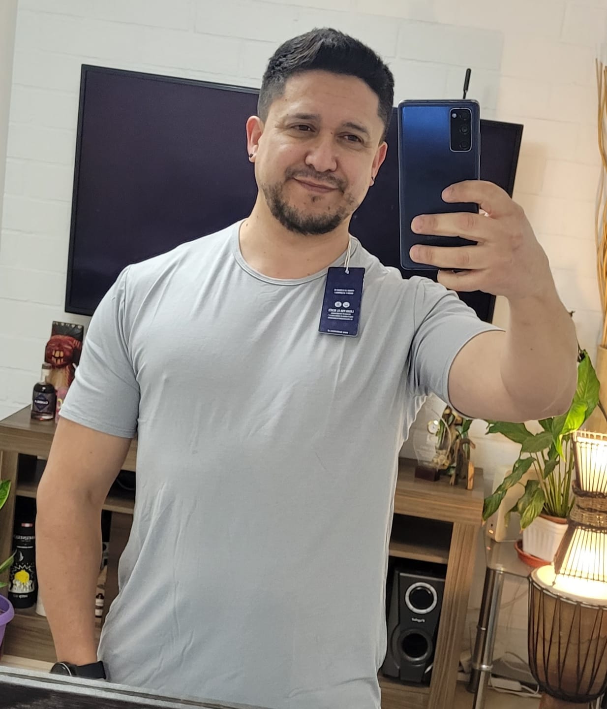 Customer photo review of Polera de Bambú Ultra Suave Back in Time