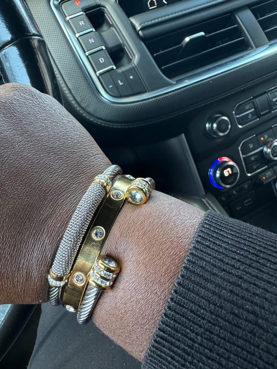 Customer photo review of Ana Lucia Bracelet Stack