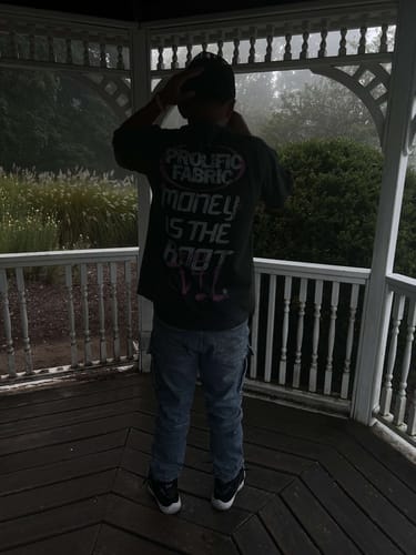 Customer photo review of ROOT OF EVIL TEE