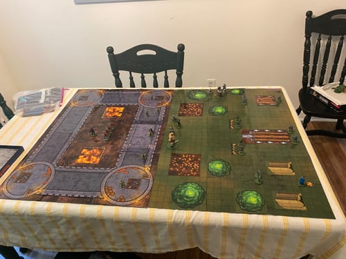 Customer photo review of Dungeon Craft: Castles & Keeps