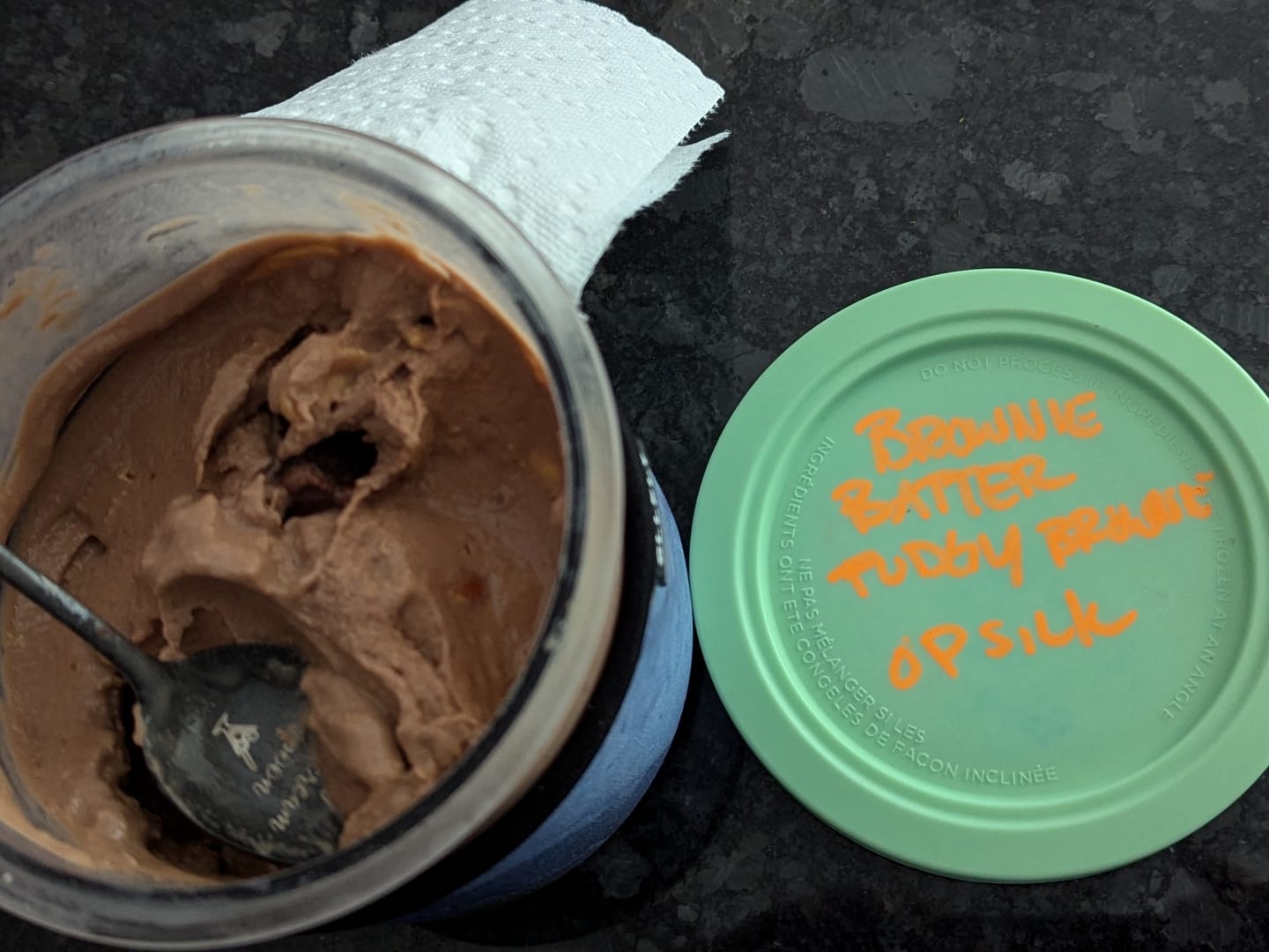 Customer photo review of Plant Protein One-Time Purchase