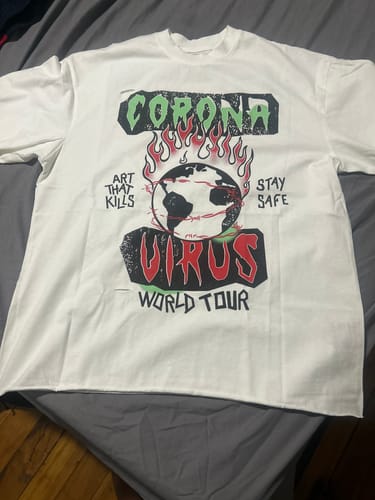 Customer photo review of Gallery Dept. ATK Corona Tour T-shirt