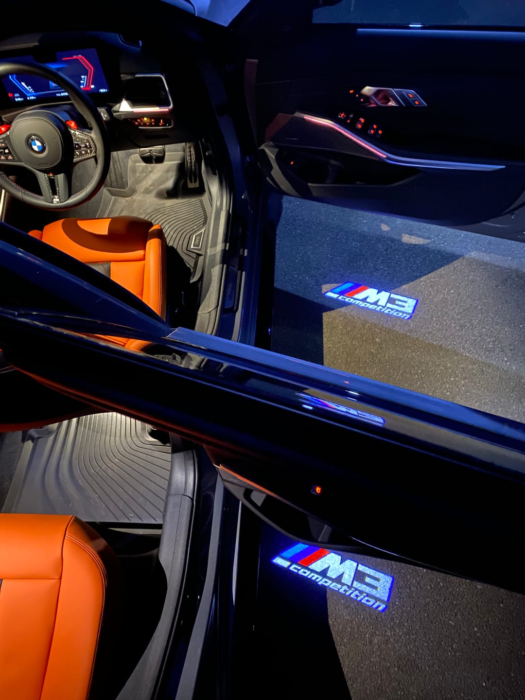 Customer photo review of BMW G SERIES DOOR LIGHTS
