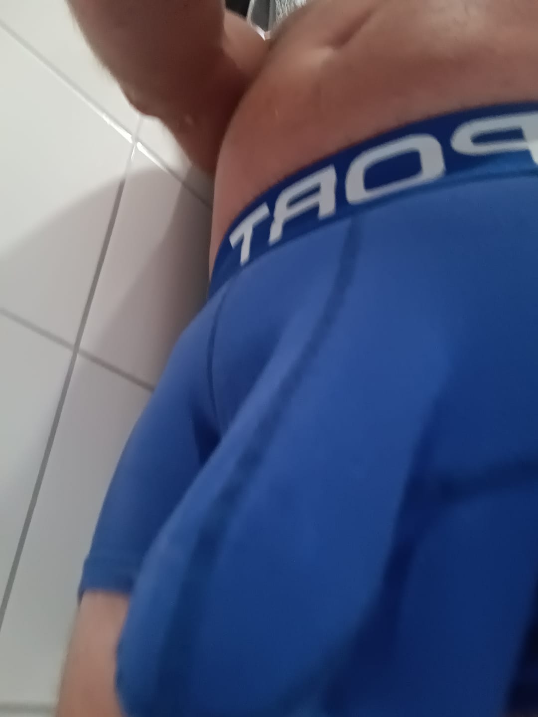 Customer photo review of 3 Pack Mens Sculpt Bulge Shape Support Pouch Underwear