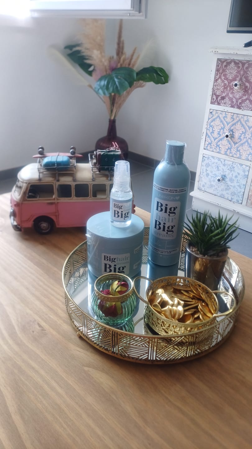 Customer photo review of Gamme Amla Tanino - Kit complet - Shampooing, masque et sérum