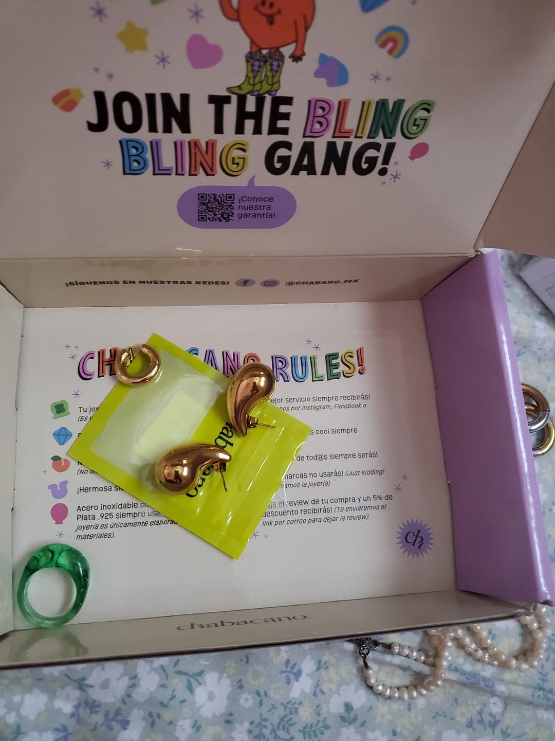 Customer photo review of Chunky Ear Cuff