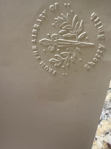 Customer photo review of 50 Golden Seal Sticker