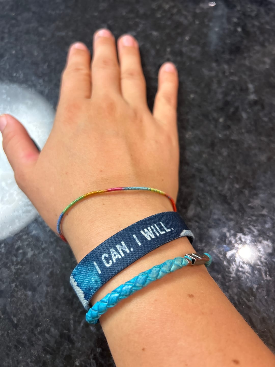 Customer photo review of Life is better in the Alps - Winter - Elastisches Armband