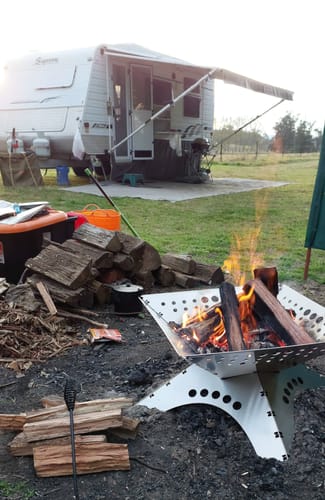 Sharon P. review of Winnerwell Collapsible Firepit Package - XL image 1 out of 1