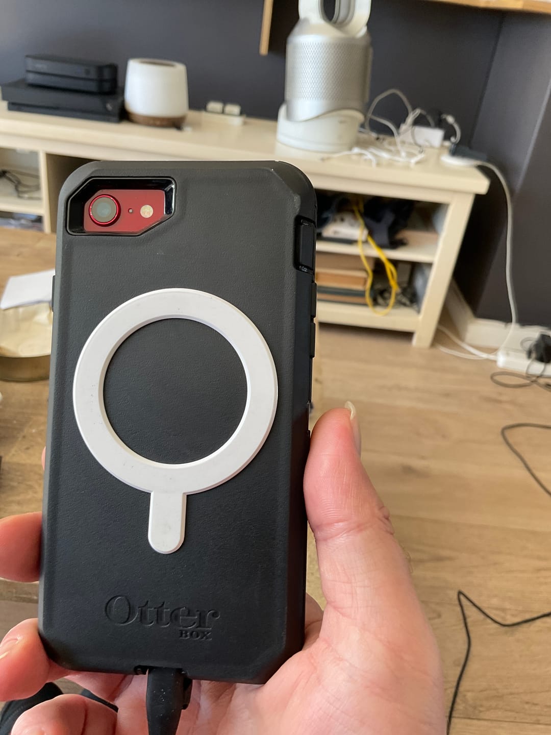 Customer photo review of Tough On Universal Magnetic Ring for MagSafe Wireless Charging Conversion Kit