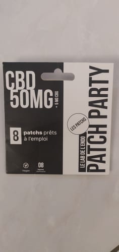 Customer photo review of Patchs CBD - 55MG