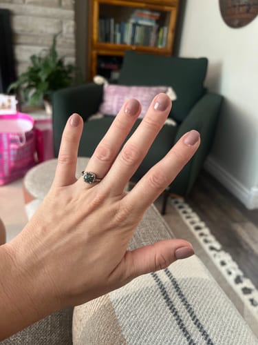 Customer photo review of Pillow Talk Press On Nails (24PC)