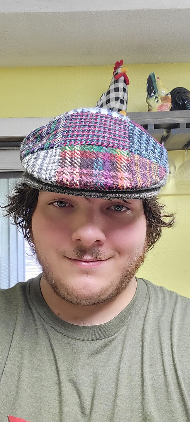 Customer photo review of Vintage Cap Heavy Patchwork Tweed - LIMITED EDITION