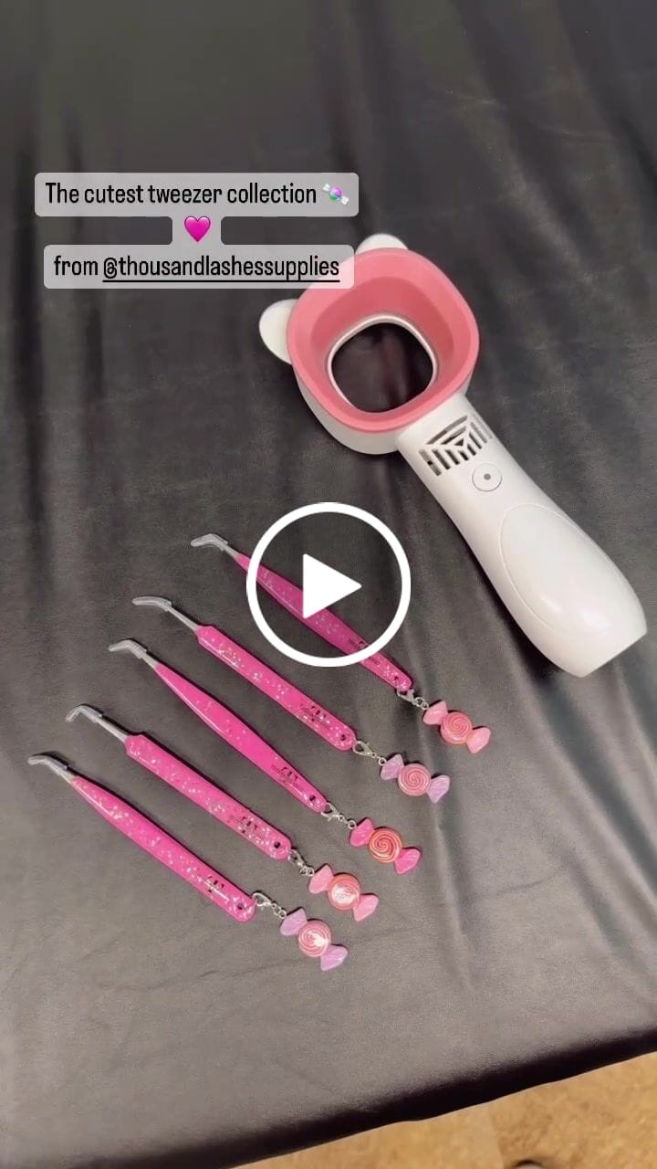 Customer video review of CANDY-CHARM TWEEZER KIT
