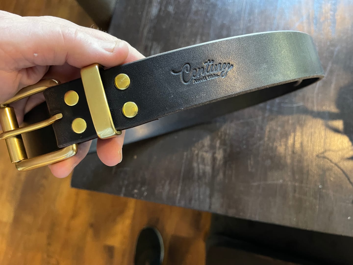 Customer photo review of The Century Belt - Guaranteed 100 years