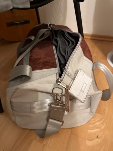 Customer photo review of 360Grad Pirat maritime Sport & Reisetasche - aus recyceltem Segeltuch