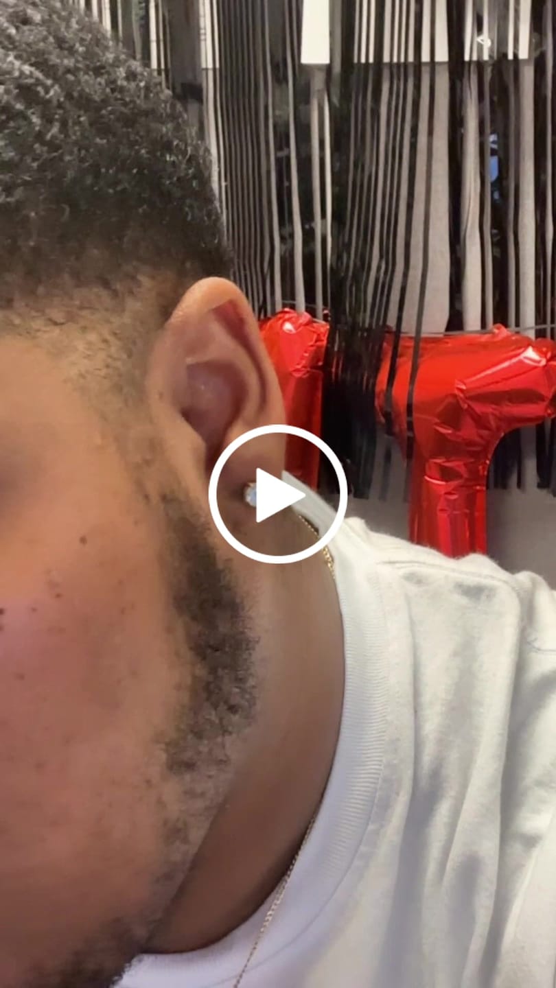 Customer video review of 6MM Moissanite Earrings