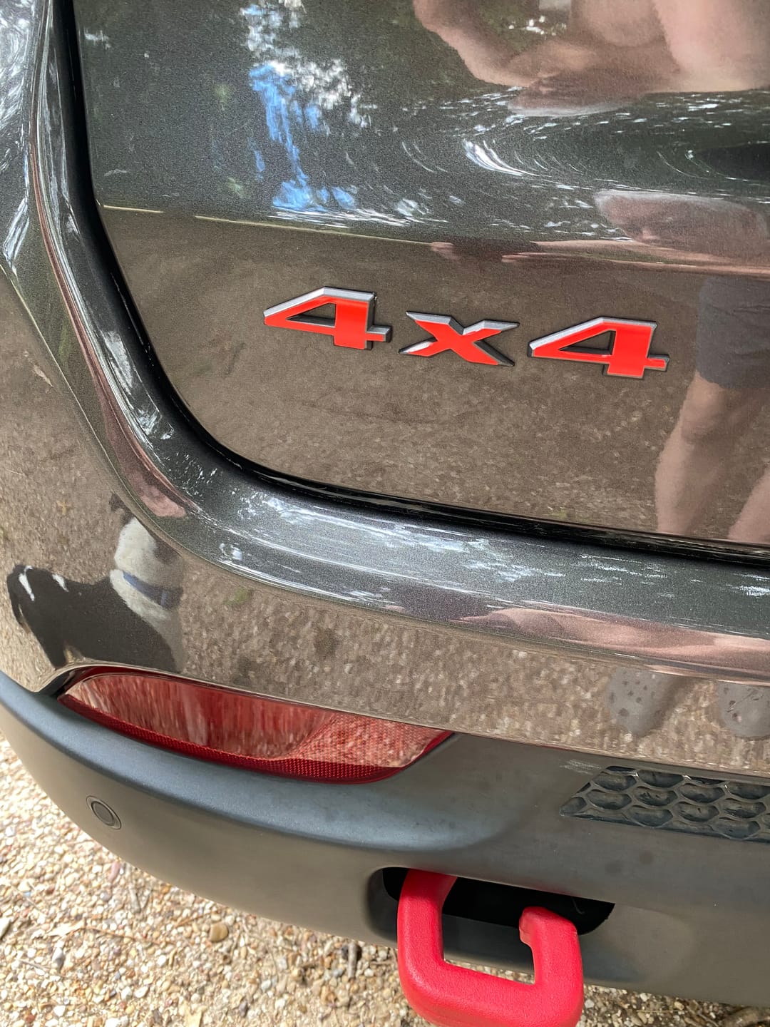 Customer photo review of 4x4 Emblem Overlay Decal