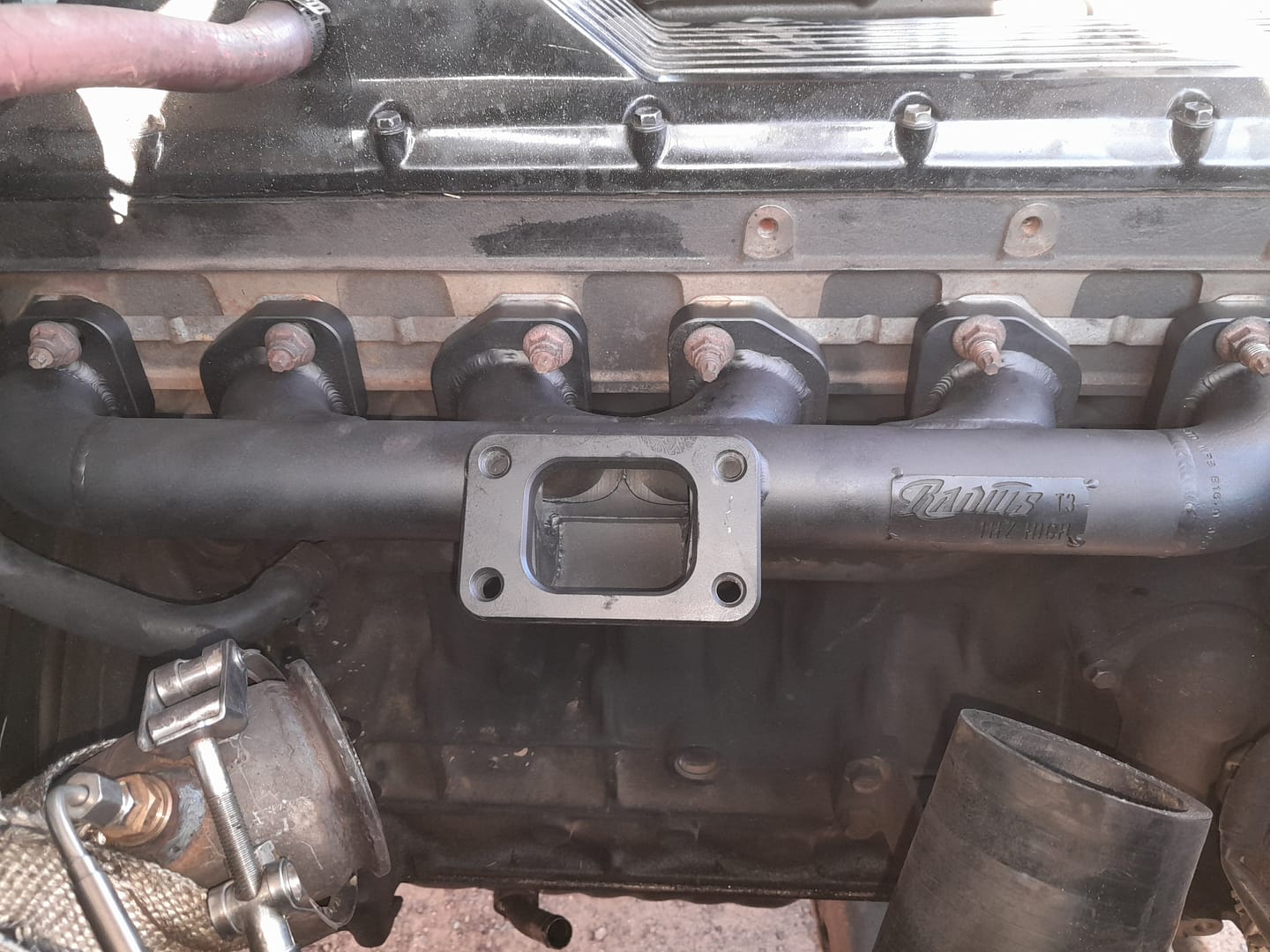 Customer photo review of 1HZ High Mount Manifold -T3
