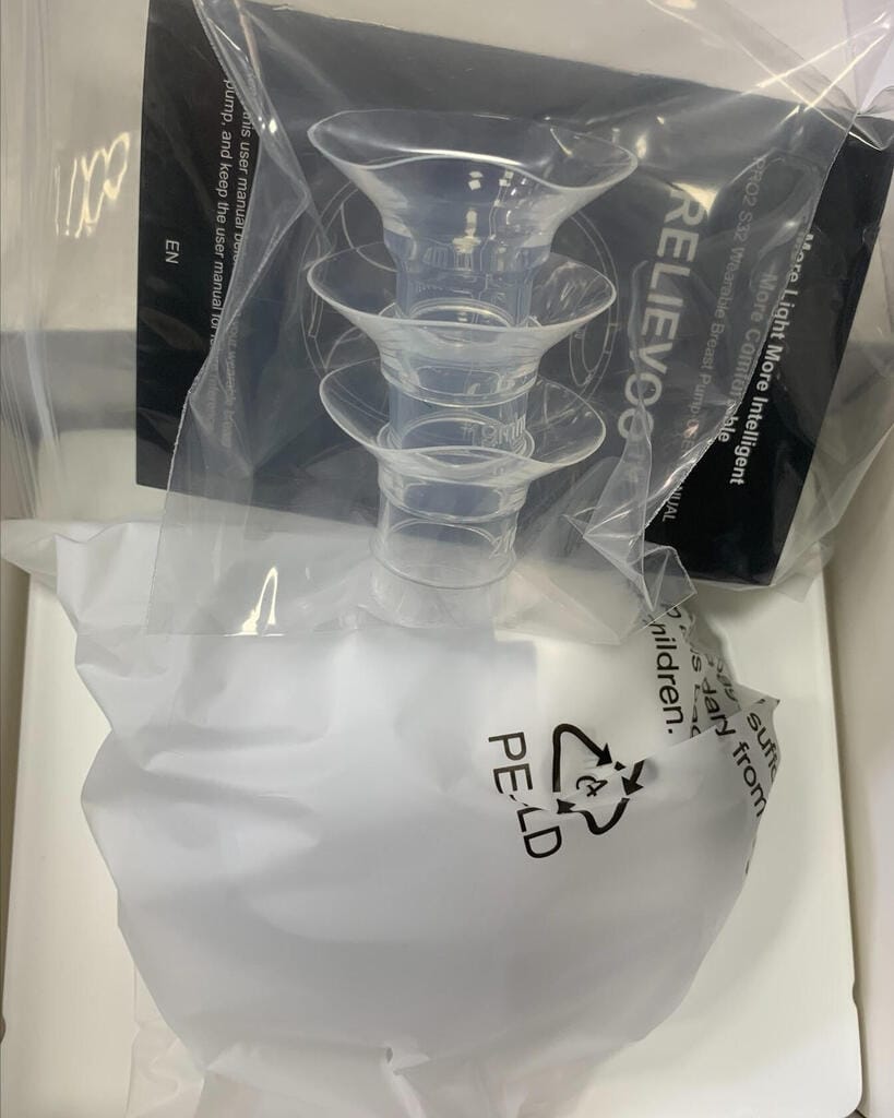 Customer photo review of All-in-one S32 PRO2 Wireless Breast Pump
