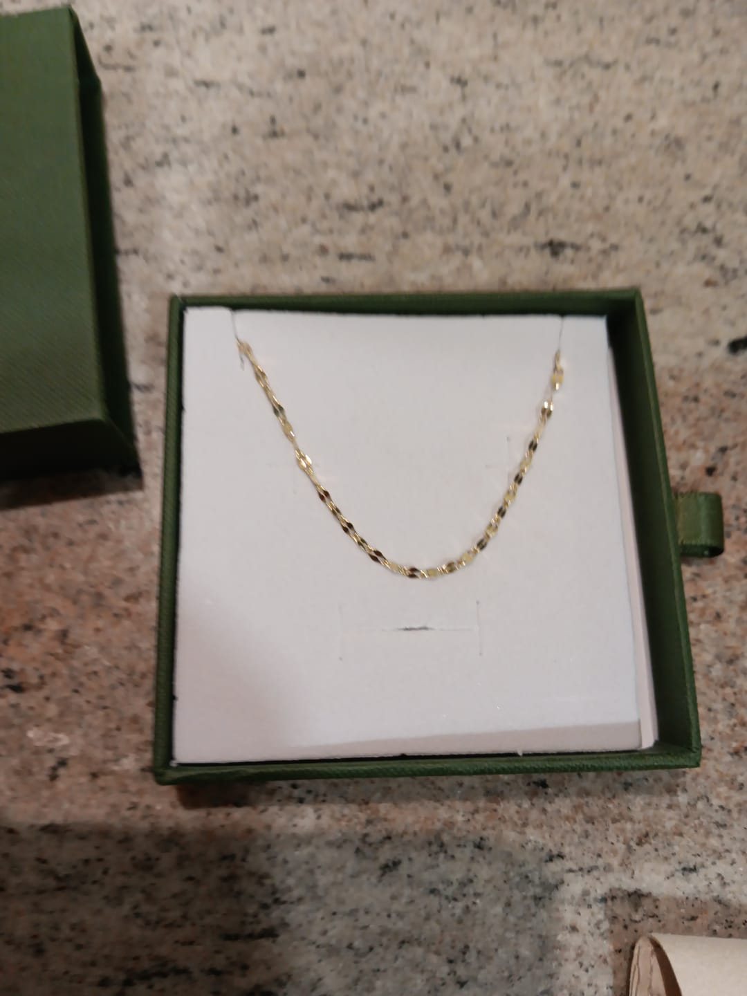 Customer photo review of Dainty Necklace