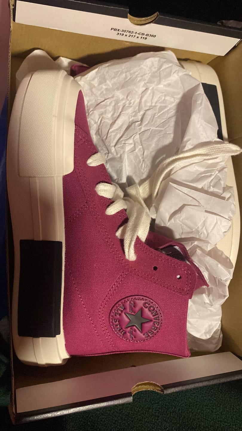 Customer photo review of Zapatilla Converse Chuck Taylor Cruise Mujer Fucsia