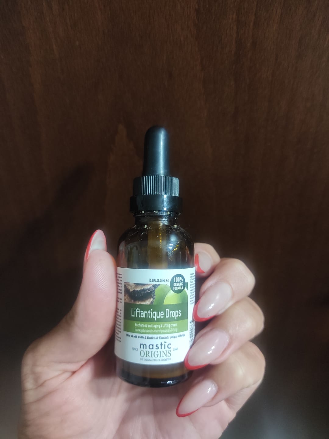 Customer photo review of Liftantique Drops