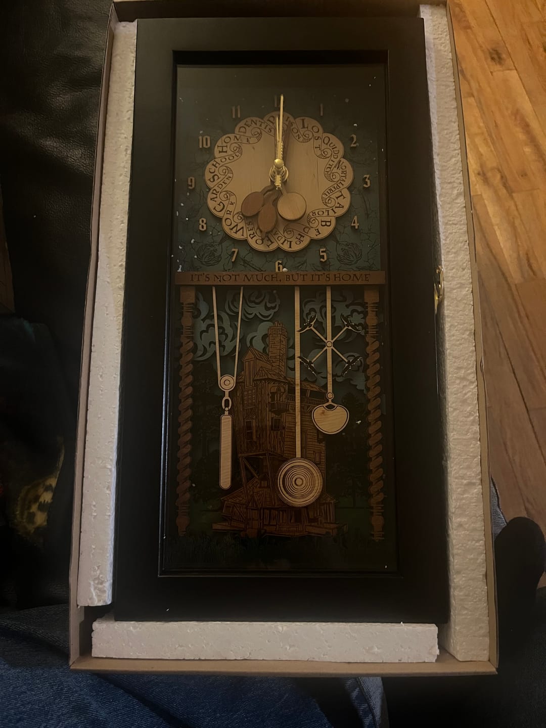 Customer photo review of WEASLEY FAMILY CLOCK