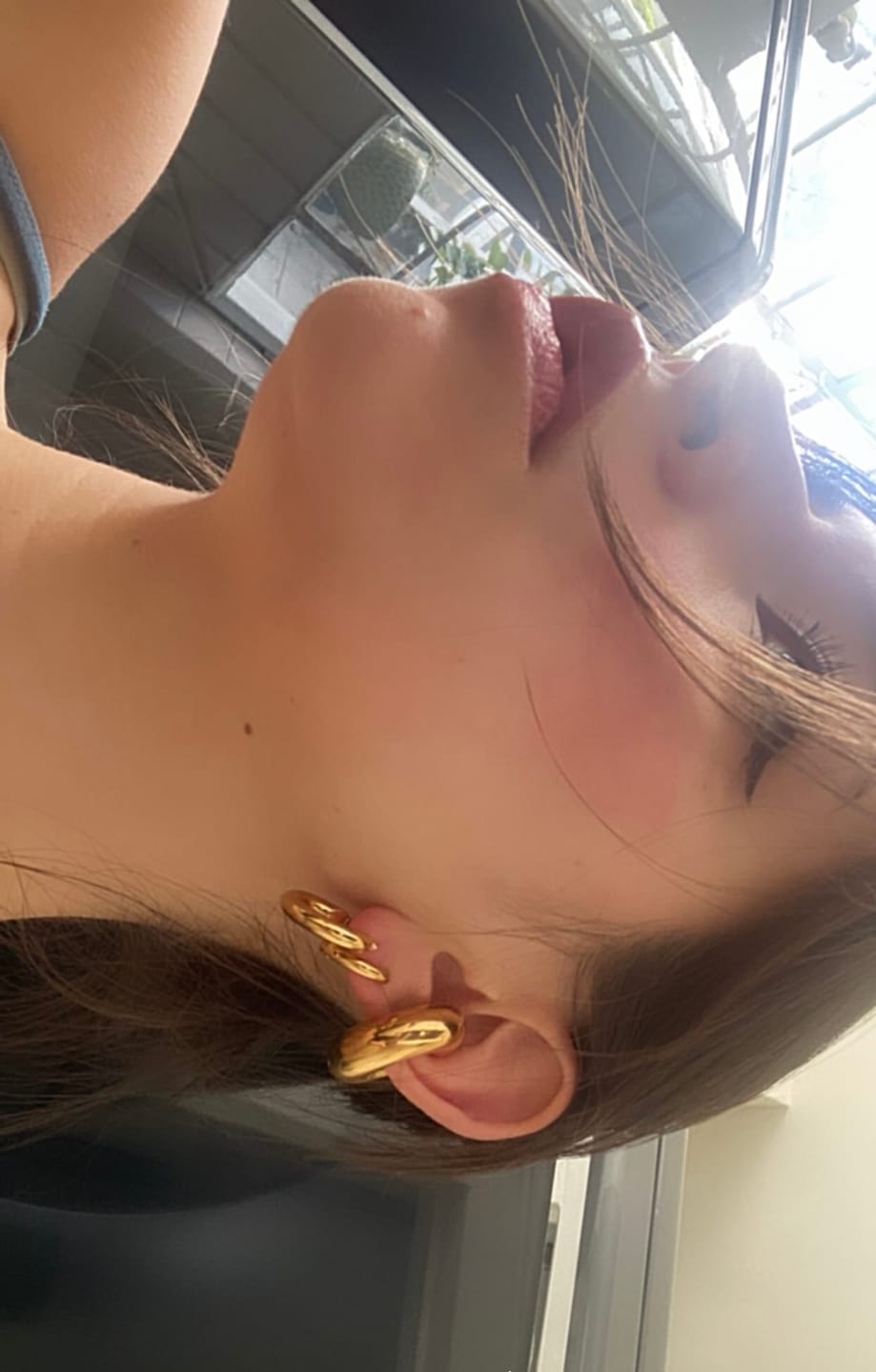 Customer photo review of Chunky Ear Cuff