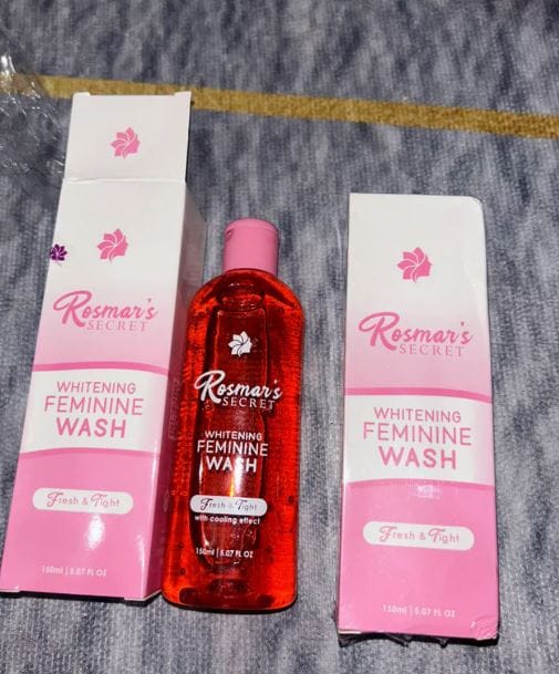 Customer photo review of Rosmar Whitening Feminine Wash & Rosmar Hydra Intimate Wash 150ml