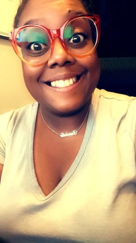 Customer photo review of Personalized Name Necklace