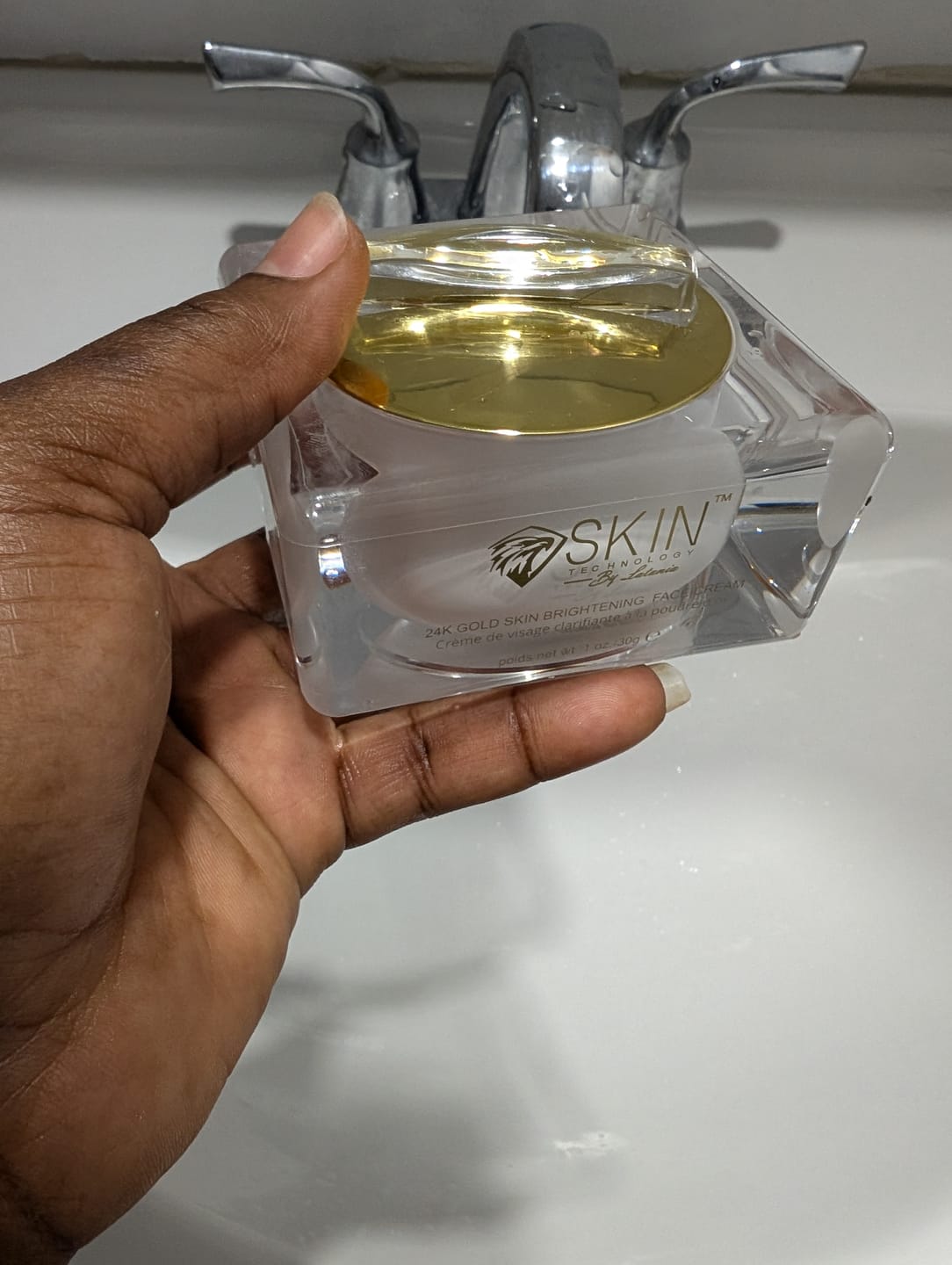Customer photo review of Caramel Face Cream 30 ML
